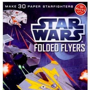 NEW Klutz Star Wars Folded Flyers Starfighters Activity Kit Paperback